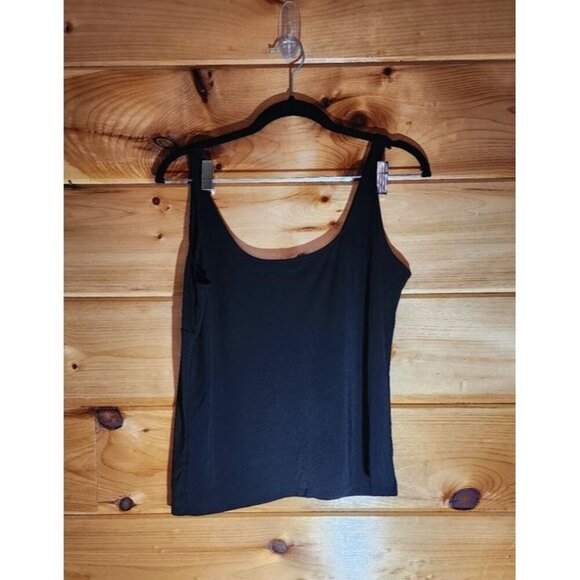 Sigrid Olsen Black Tank Top Size Medium - Picture 6 of 7